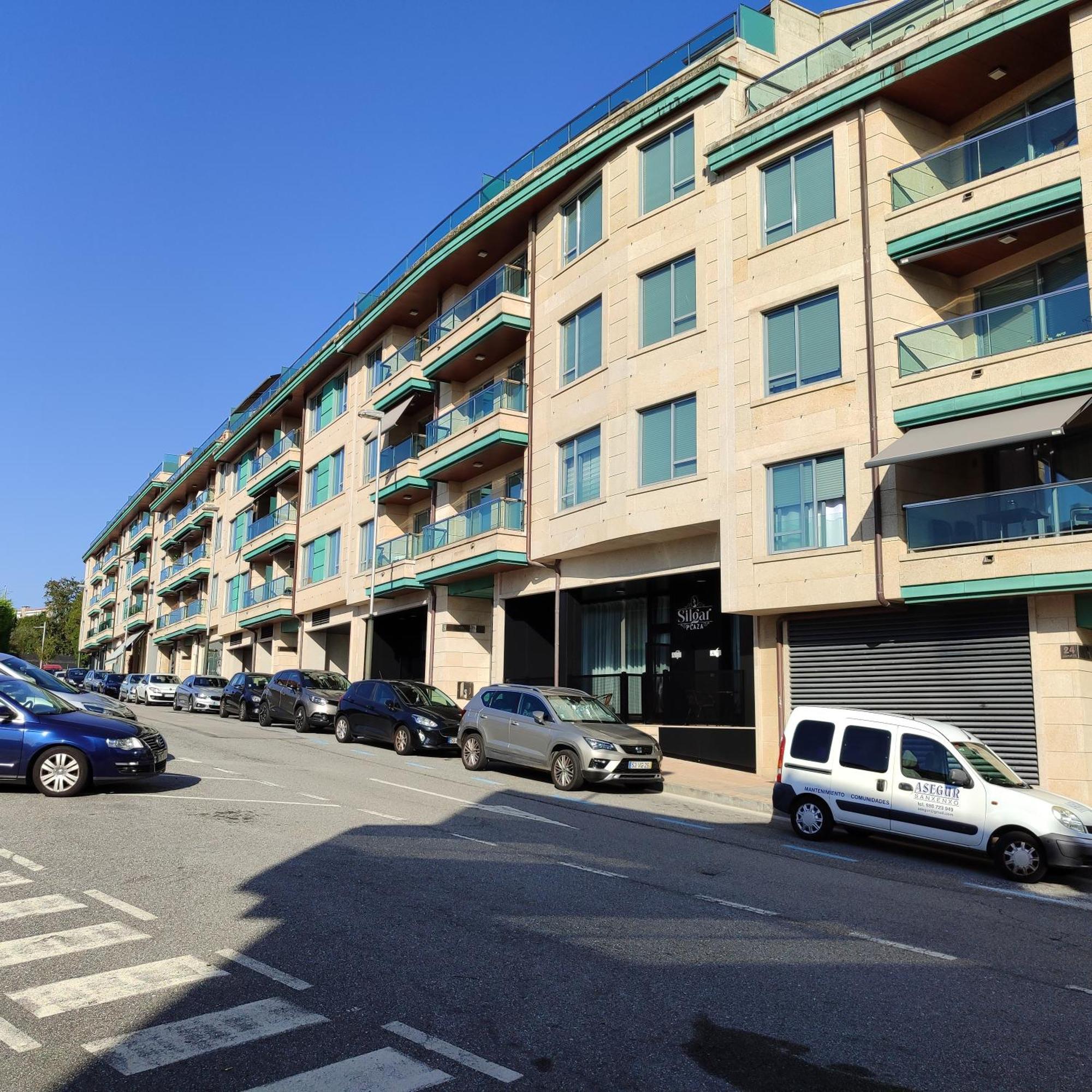 Apartamentos Silgar Plaza Sanxenxo Eksteriør bilde