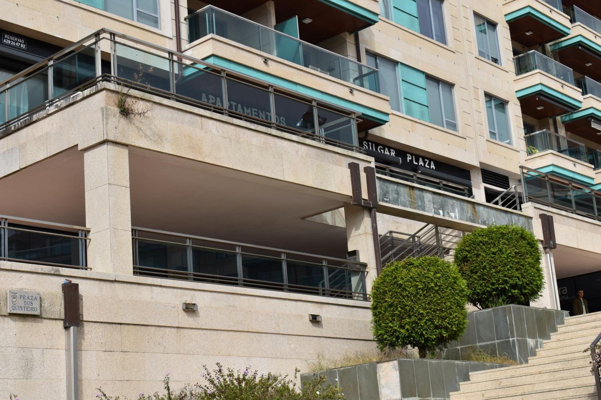 Apartamentos Silgar Plaza Sanxenxo Eksteriør bilde