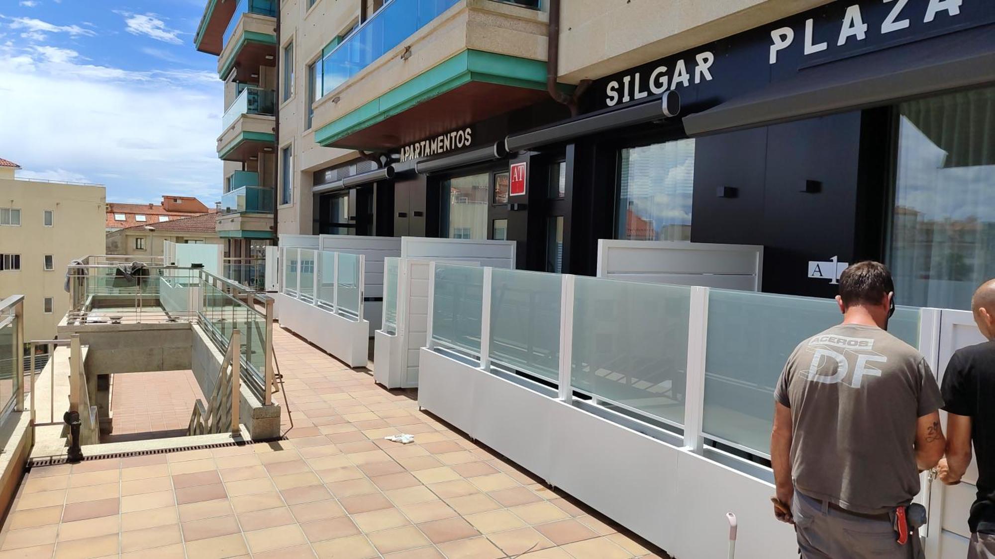 Apartamentos Silgar Plaza Sanxenxo Eksteriør bilde